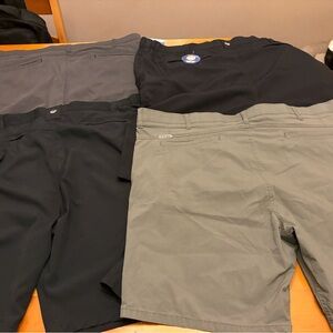 4 pair size 48 Wrangler Outdoor Performance Waterproof shorts